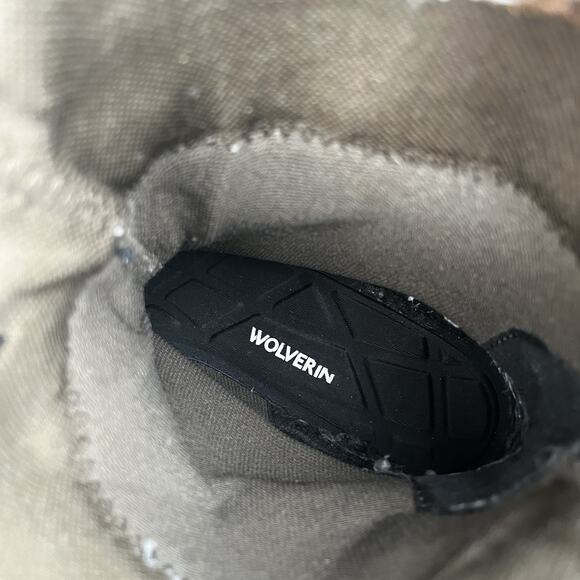 Mens Size 11 EW Wolverine Rancher Claw Wellington Work Boots American Flag READ - Picture 9 of 13